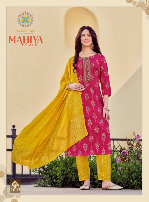 Mahiya Vol 02 By Passion Tree Ready Made Collection